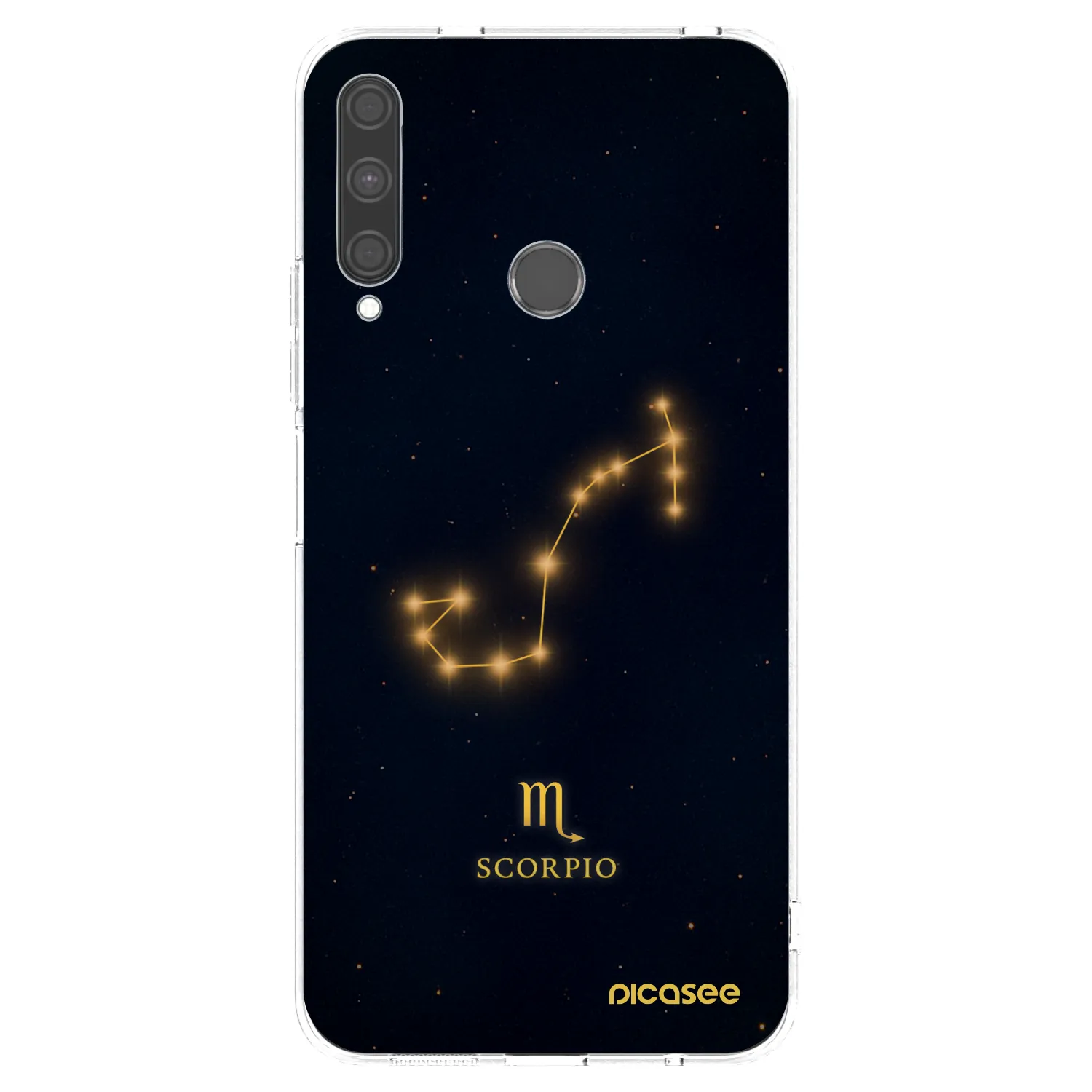 Picasee átlátszó szilikon tok az alábbi mobiltelefonokra Huawei P40 Lite E - SCORPIO