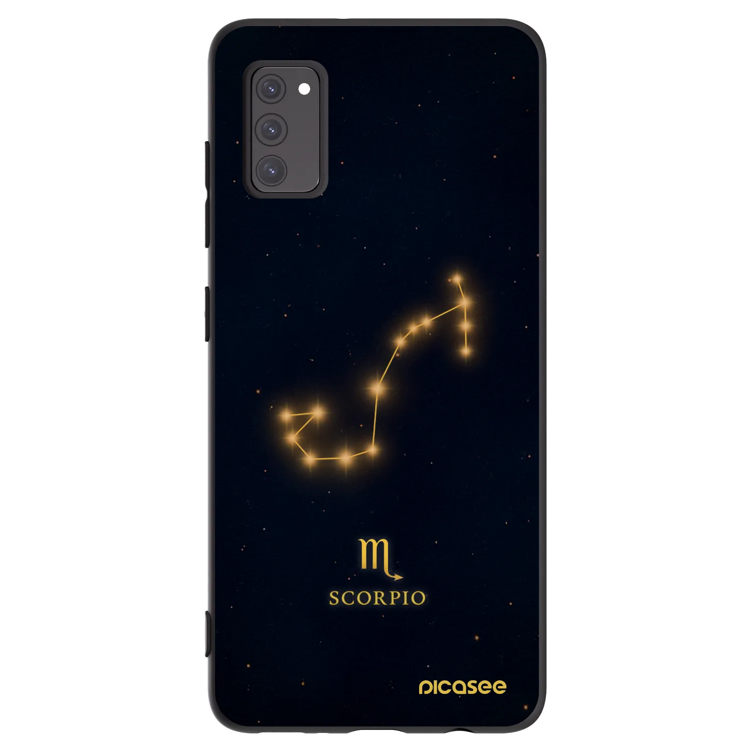 Picasee fekete szilikon tok az alábbi mobiltelefonokra Samsung Galaxy A41 A415F - SCORPIO