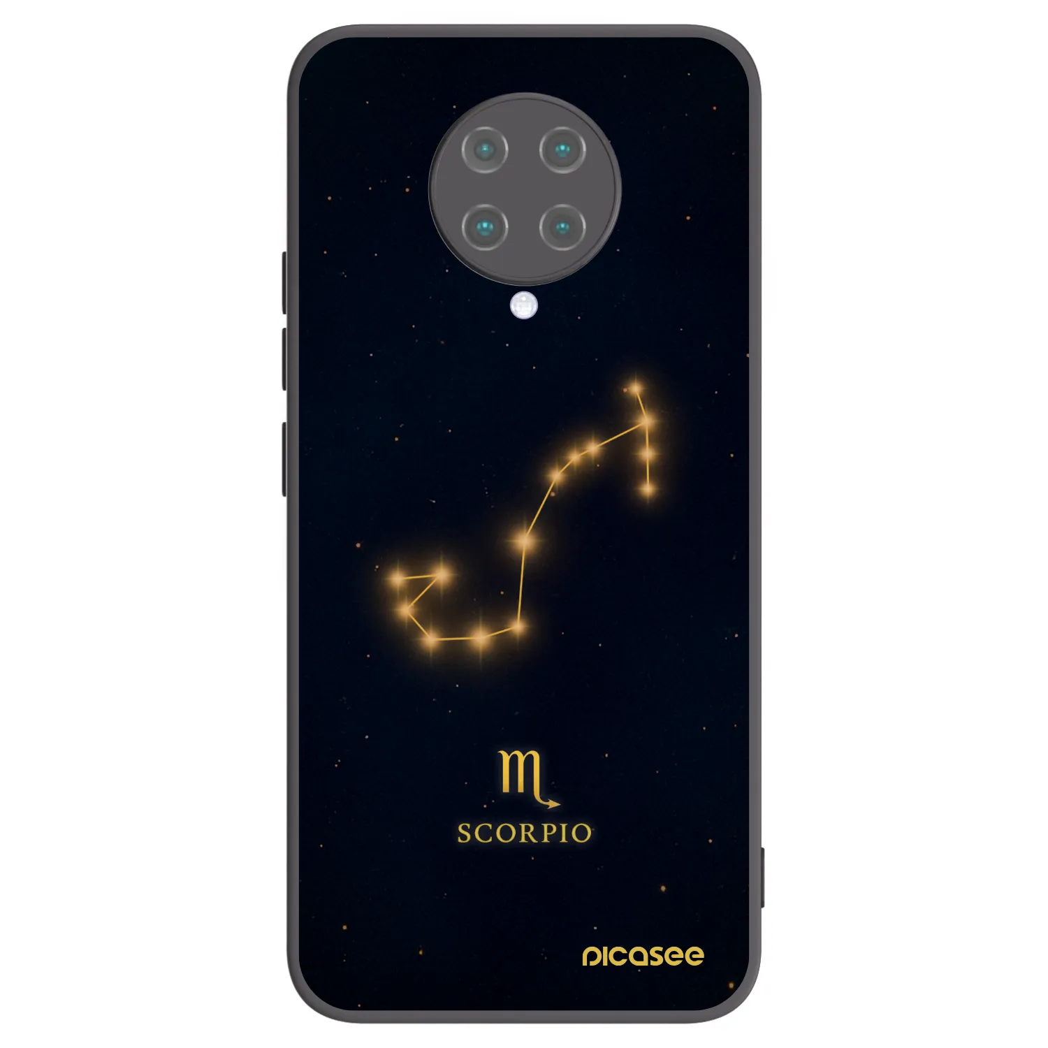 Picasee fekete szilikon tok az alábbi mobiltelefonokra Xiaomi Poco F2 Pro - SCORPIO