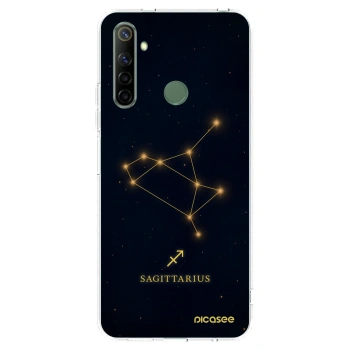 Picasee átlátszó szilikon tok az alábbi mobiltelefonokra Realme 6i - SAGITTARIUS