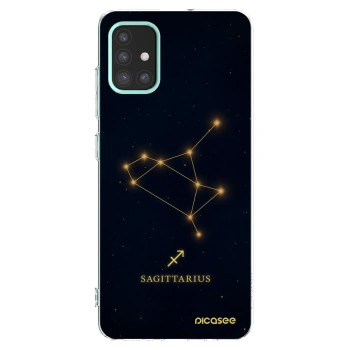 Picasee átlátszó szilikon tok az alábbi mobiltelefonokra Samsung Galaxy M31s - SAGITTARIUS