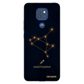 Picasee átlátszó szilikon tok az alábbi mobiltelefonokra Motorola Moto G9 Play - SAGITTARIUS