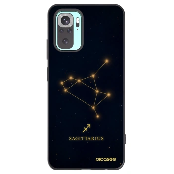 Picasee fekete szilikon tok az alábbi mobiltelefonokra Xiaomi Redmi Note 10 Pro - SAGITTARIUS