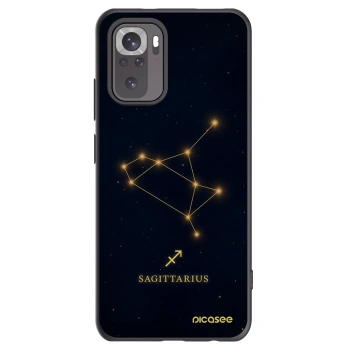 Picasee fekete szilikon tok az alábbi mobiltelefonokra Xiaomi Redmi Note 10S - SAGITTARIUS