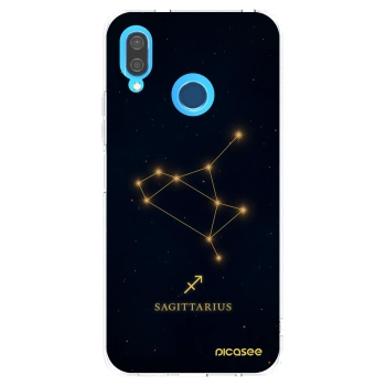 Picasee átlátszó szilikon tok az alábbi mobiltelefonokra Huawei P20 Lite - SAGITTARIUS