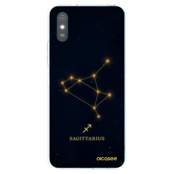 Picasee átlátszó szilikon tok az alábbi mobiltelefonokra Xiaomi Redmi 9AT - SAGITTARIUS