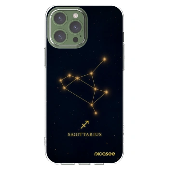 Picasee átlátszó szilikon tok az alábbi mobiltelefonokra Apple iPhone 13 Pro Max - SAGITTARIUS