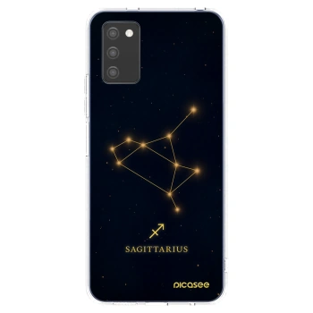 Picasee átlátszó szilikon tok az alábbi mobiltelefonokra Samsung Galaxy A02s A025G - SAGITTARIUS