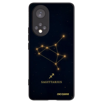 Picasee fekete szilikon tok az alábbi mobiltelefonokra Honor 50 5G - SAGITTARIUS