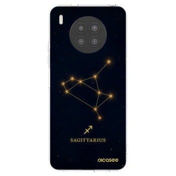 Picasee átlátszó szilikon tok az alábbi mobiltelefonokra Huawei Nova 8i - SAGITTARIUS