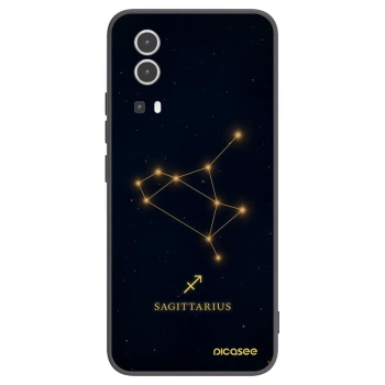 Picasee fekete szilikon tok az alábbi mobiltelefonokra Vivo Y72 5G - SAGITTARIUS