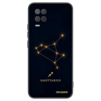 Picasee fekete szilikon tok az alábbi mobiltelefonokra Realme 8 5G - SAGITTARIUS