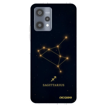Picasee átlátszó szilikon tok az alábbi mobiltelefonokra Realme 9 Pro 5G - SAGITTARIUS