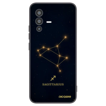 Picasee fekete szilikon tok az alábbi mobiltelefonokra Vivo V23 5G - SAGITTARIUS