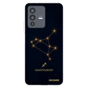 Picasee átlátszó szilikon tok az alábbi mobiltelefonokra Vivo V23 5G - SAGITTARIUS
