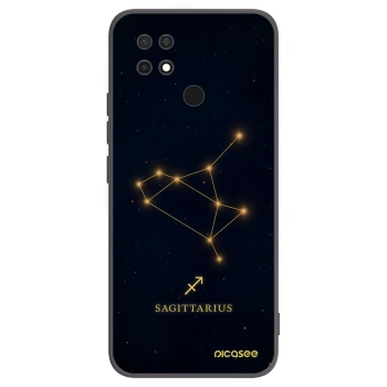 Picasee fekete szilikon tok az alábbi mobiltelefonokra Xiaomi Redmi 10C - SAGITTARIUS