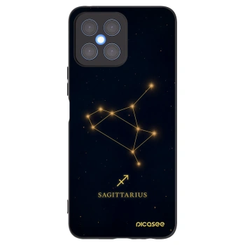Picasee fekete szilikon tok az alábbi mobiltelefonokra Honor X8 4G - SAGITTARIUS
