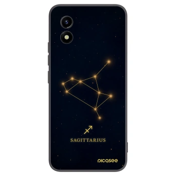 Picasee fekete szilikon tok az alábbi mobiltelefonokra Vivo Y01 - SAGITTARIUS