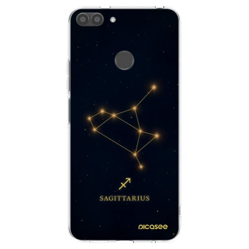 Picasee átlátszó szilikon tok az alábbi mobiltelefonokra Huawei P Smart - SAGITTARIUS