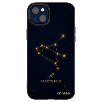 Picasee fekete szilikon tok az alábbi mobiltelefonokra Apple iPhone 14 Plus - SAGITTARIUS