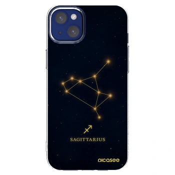 Picasee átlátszó szilikon tok az alábbi mobiltelefonokra Apple iPhone 14 Plus - SAGITTARIUS