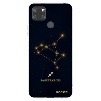 Picasee átlátszó szilikon tok az alábbi mobiltelefonokra Realme C21Y - SAGITTARIUS