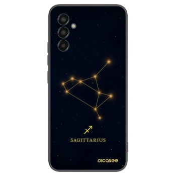 Picasee fekete szilikon tok az alábbi mobiltelefonokra Samsung Galaxy M13 M135F - SAGITTARIUS