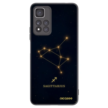 Picasee fekete szilikon tok az alábbi mobiltelefonokra Xiaomi Redmi Note 11 Pro+ 5G - SAGITTARIUS