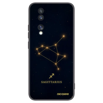 Picasee fekete szilikon tok az alábbi mobiltelefonokra Honor 70 - SAGITTARIUS