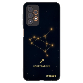 Picasee fekete szilikon tok az alábbi mobiltelefonokra Samsung Galaxy A23 A236B 5G - SAGITTARIUS
