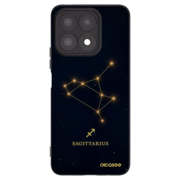 Picasee fekete szilikon tok az alábbi mobiltelefonokra Honor X8a - SAGITTARIUS