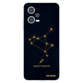 Picasee átlátszó szilikon tok az alábbi mobiltelefonokra Xiaomi Redmi Note 12 5G - SAGITTARIUS