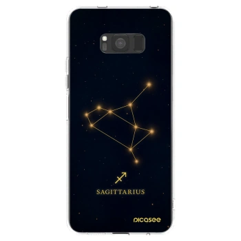 Picasee átlátszó szilikon tok az alábbi mobiltelefonokra Samsung Galaxy S8 G950F - SAGITTARIUS