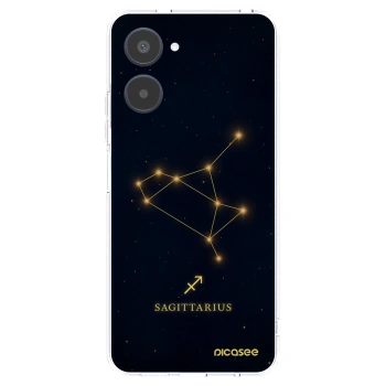 Picasee átlátszó szilikon tok az alábbi mobiltelefonokra Realme 10 4G - SAGITTARIUS