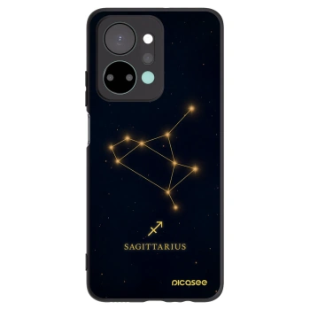 Picasee fekete szilikon tok az alábbi mobiltelefonokra Honor X7a - SAGITTARIUS