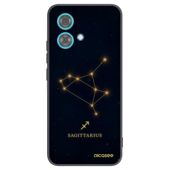 Picasee fekete szilikon tok az alábbi mobiltelefonokra Motorola Edge 40 Neo - SAGITTARIUS