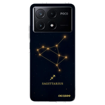Picasee átlátszó szilikon tok az alábbi mobiltelefonokra Xiaomi Poco X6 Pro - SAGITTARIUS
