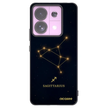 Picasee fekete szilikon tok az alábbi mobiltelefonokra Xiaomi Redmi Note 13 Pro 5G - SAGITTARIUS