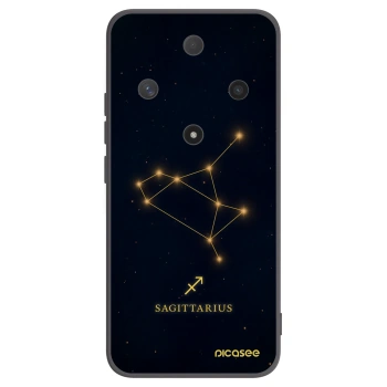 Picasee fekete szilikon tok az alábbi mobiltelefonokra Honor Magic6 Lite 5G - SAGITTARIUS