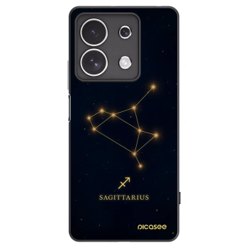 Picasee fekete szilikon tok az alábbi mobiltelefonokra Xiaomi Redmi Note 13 4G - SAGITTARIUS