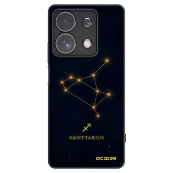 Picasee fekete szilikon tok az alábbi mobiltelefonokra Xiaomi Redmi Note 13 Pro 4G - SAGITTARIUS