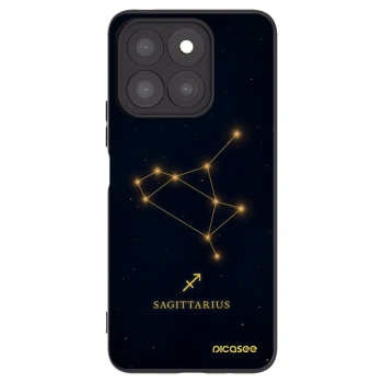 Picasee fekete szilikon tok az alábbi mobiltelefonokra Honor X8b - SAGITTARIUS
