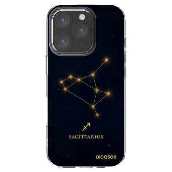 Picasee átlátszó szilikon tok az alábbi mobiltelefonokra Apple iPhone 16 Pro - SAGITTARIUS