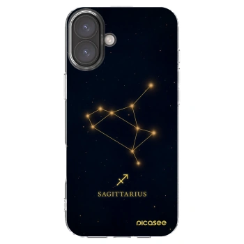 Picasee átlátszó szilikon tok az alábbi mobiltelefonokra Apple iPhone 16 Plus - SAGITTARIUS