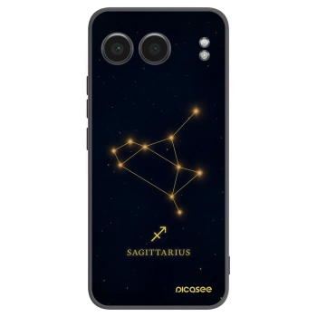 Picasee fekete szilikon tok az alábbi mobiltelefonokra OnePlus Nord 4 - SAGITTARIUS
