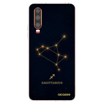 Picasee átlátszó szilikon tok az alábbi mobiltelefonokra Huawei P30 - SAGITTARIUS