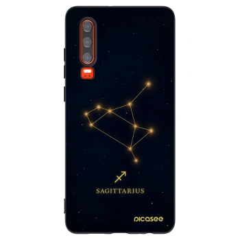 Picasee fekete szilikon tok az alábbi mobiltelefonokra Huawei P30 - SAGITTARIUS