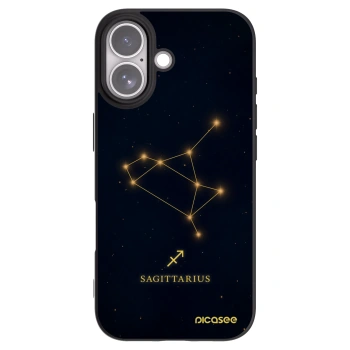 Picasee fekete szilikon tok az alábbi mobiltelefonokra Apple iPhone 17 - SAGITTARIUS