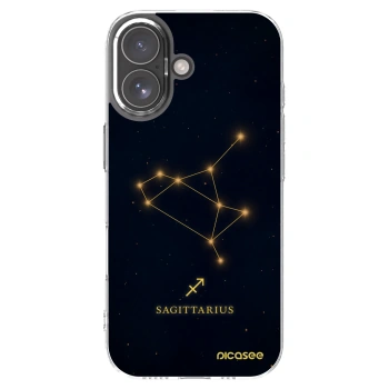 Picasee átlátszó szilikon tok az alábbi mobiltelefonokra Apple iPhone 17 - SAGITTARIUS
