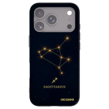 Picasee fekete szilikon tok az alábbi mobiltelefonokra Apple iPhone 17 Pro - SAGITTARIUS